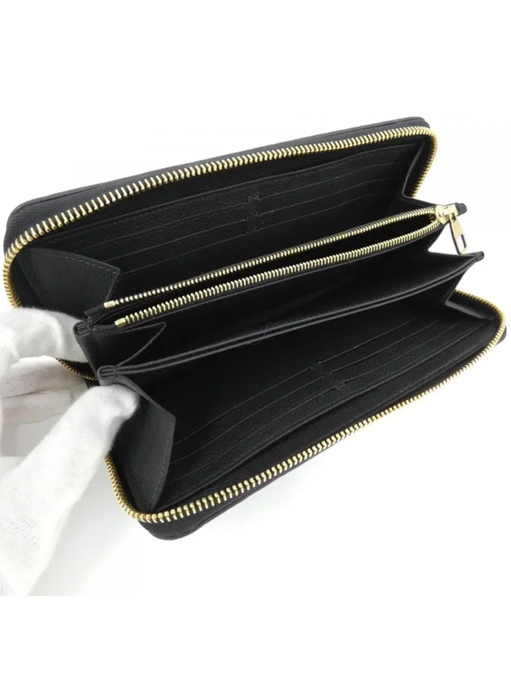 Louis Vuitton Monogram Empreinte Zippy Wallet